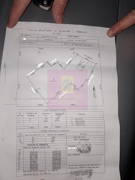 BARCANESTI (IL) - SE VINDE CASA + TEREN 16K MP